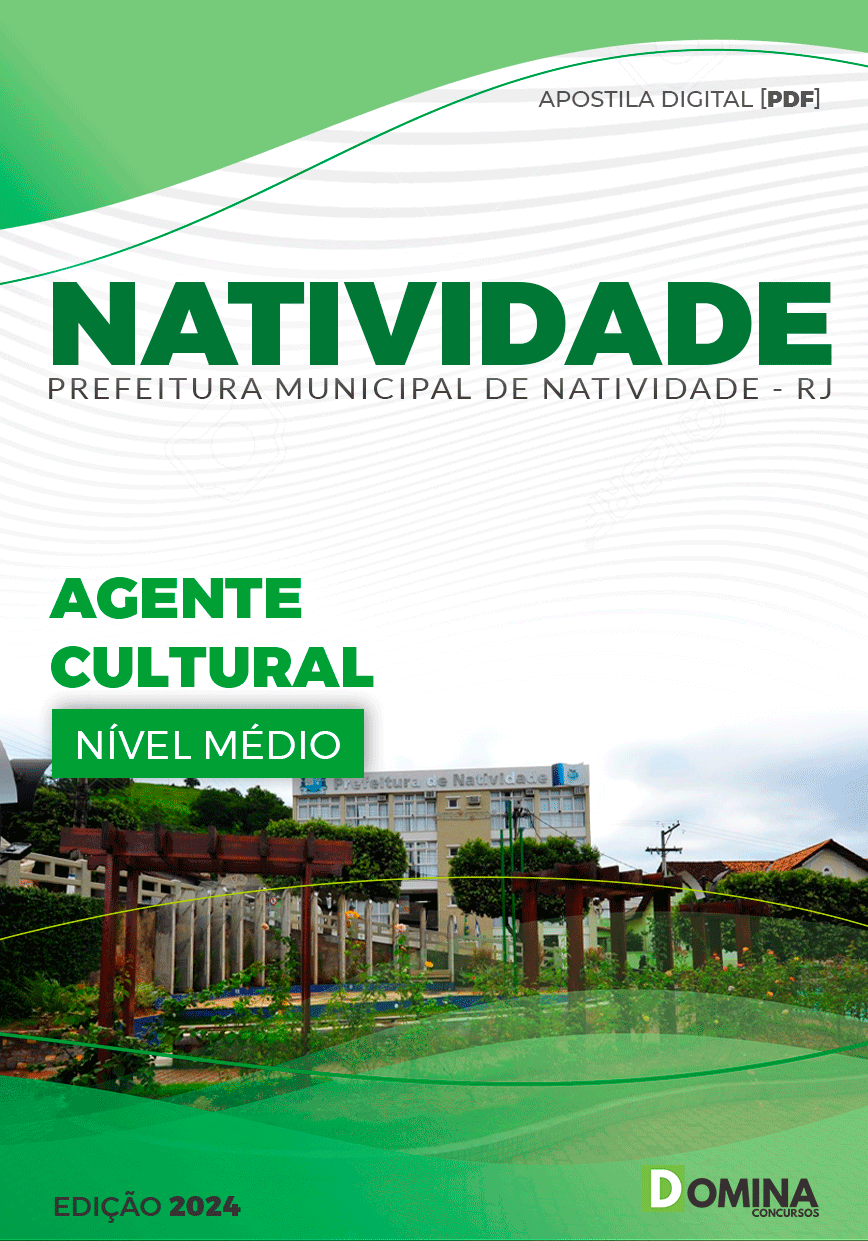 Apostila Natividade RJ 2024 Agente Cultural