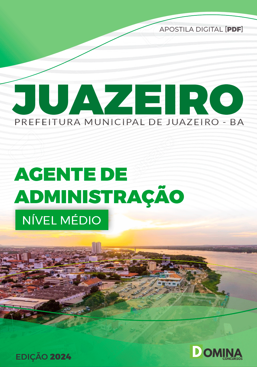 Apostila Juazeiro BA 2024 Agente De Administração