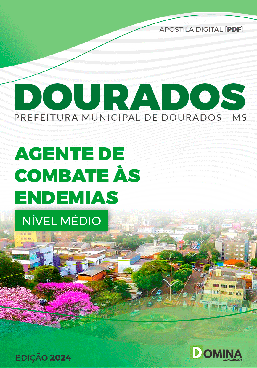 Apostila Dourados MS 2024 Agente De Combate Às Endemias