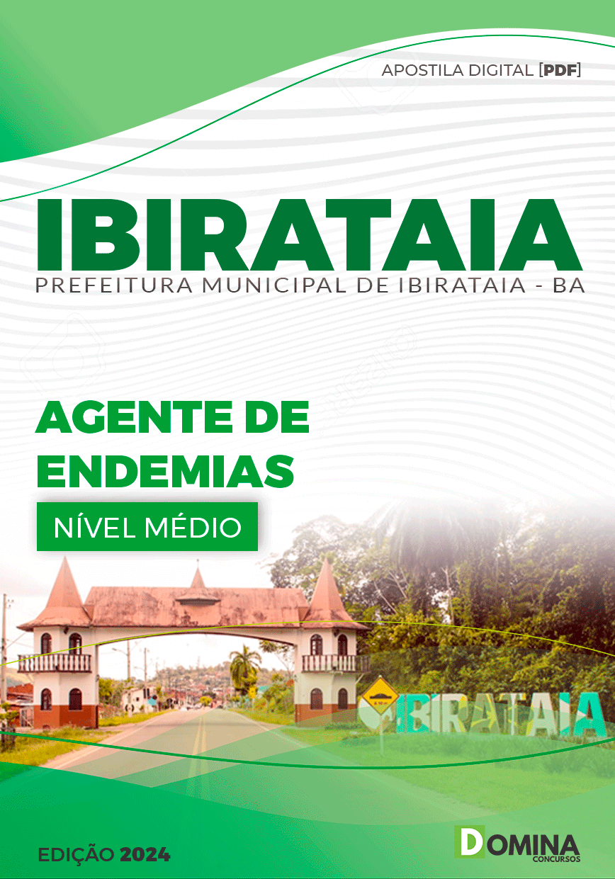 Apostila Agente de Endemias Ibirataia BA 2024