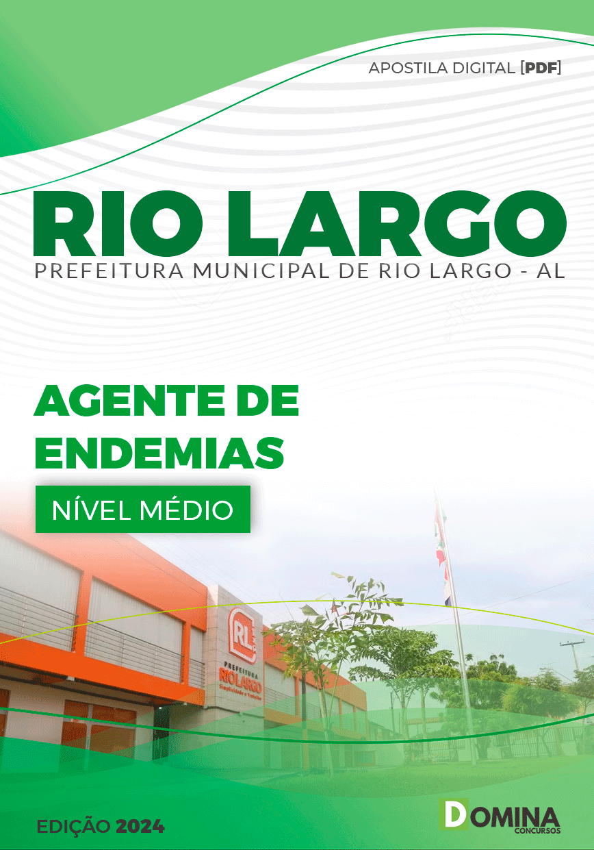 Apostila Agente de Endemias Rio Largo AL 2024