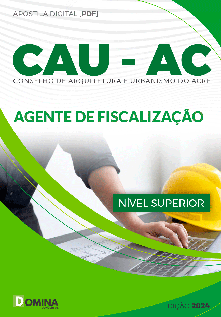 Apostila Agente de Fiscalização CAU AC 2024