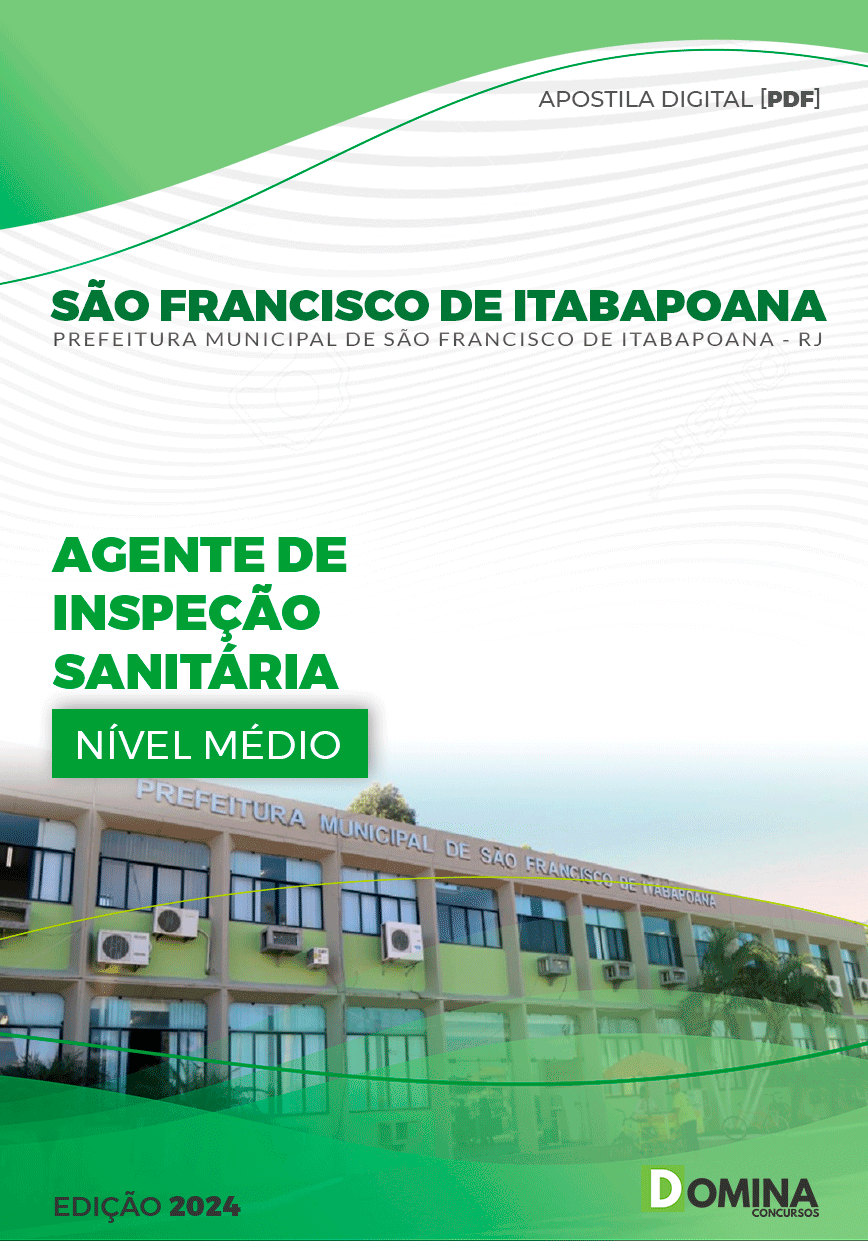 Apostila Agente Sanitário São Francisco Itabapoana RJ 2024