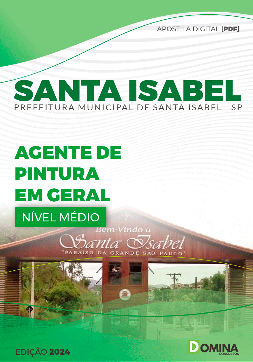 Apostila Agente de Pintura em Geral Santa Isabel SP 2024