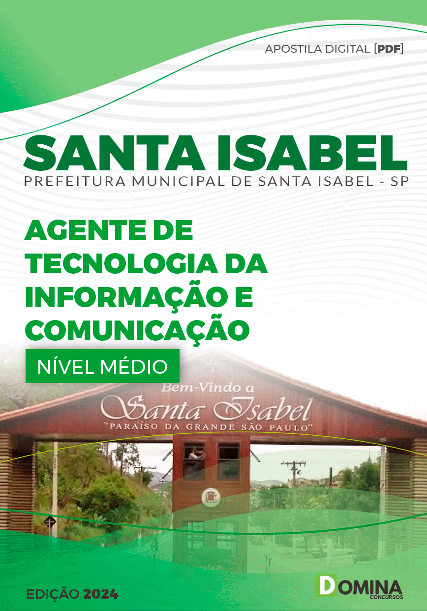 Apostila Agente de TI e Comunicação Santa Isabel SP 2024