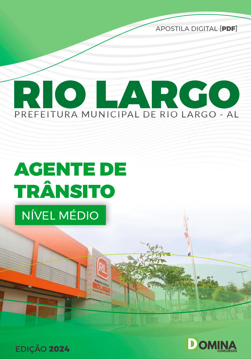 Apostila Agente de Trânsito Rio Largo AL 2024