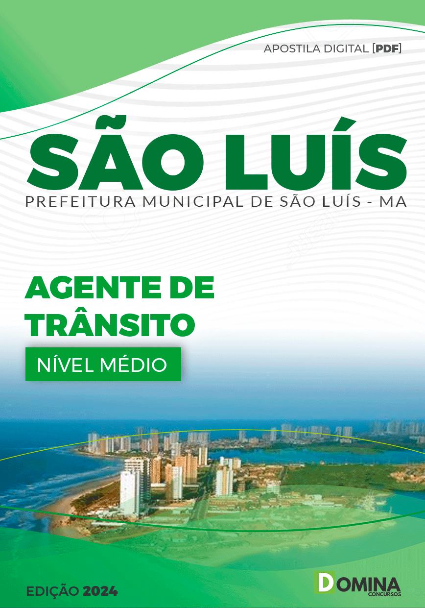 Apostila São Luís MA 2024 Agente de Trânsito