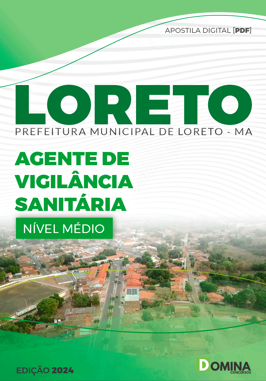 Apostila Agente de Vigilância Sanitária Loreto MA 2024