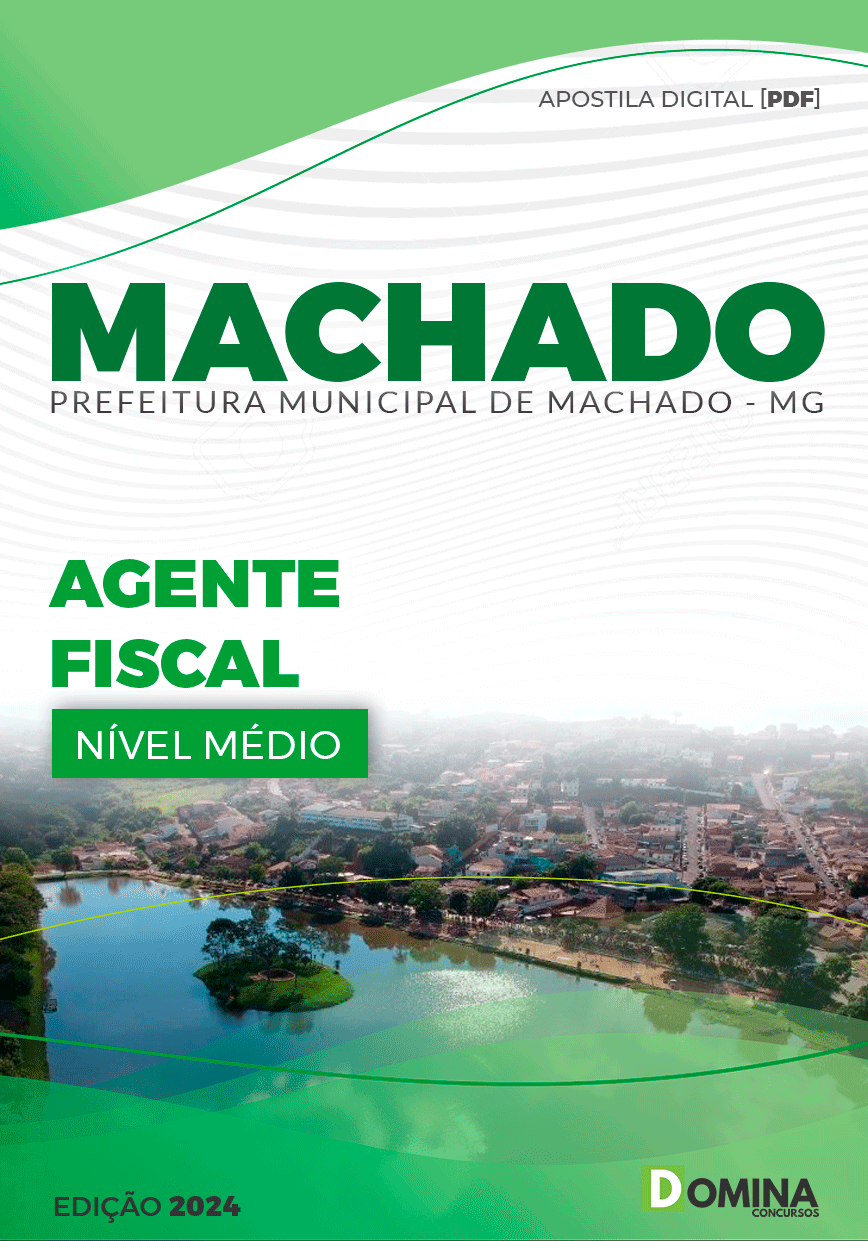 Apostila Agente Fiscal Machado MG 2024