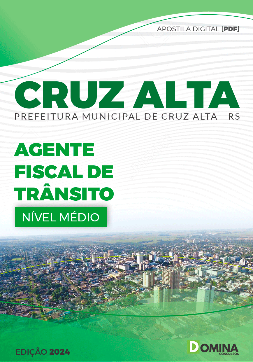 Apostila Agente Fiscal de Trânsito Cruz Alta RS 2024