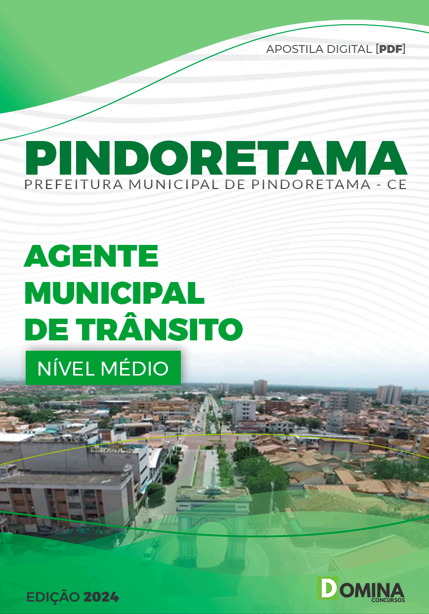 Apostila Pindoretama CE 2024 Agente Municipal De Trânsito