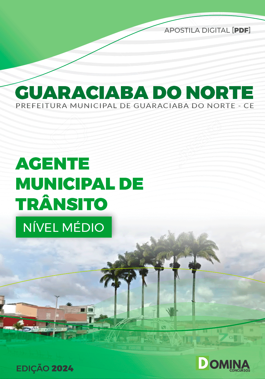 Apostila Agente Municipal Trânsito Guaraciaba do Norte CE 2024