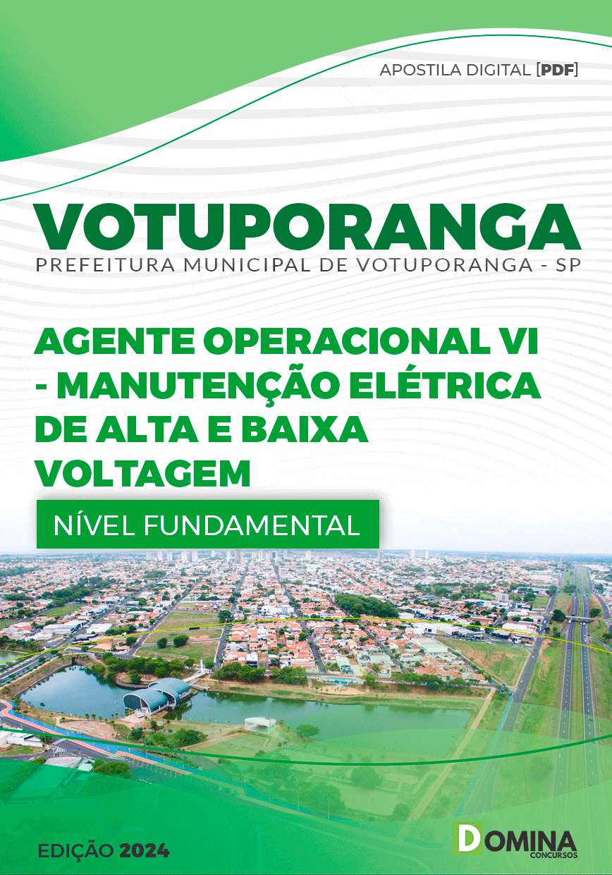 Apostila Agente de Manutenção Elétrica Votuporanga SP 2024