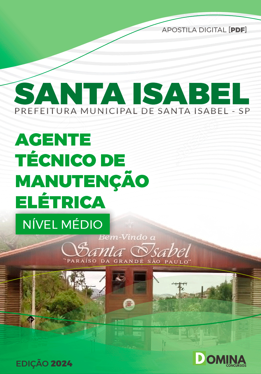 Apostila Ag Técnico Manutenção Elétrica Santa Isabel SP 2024