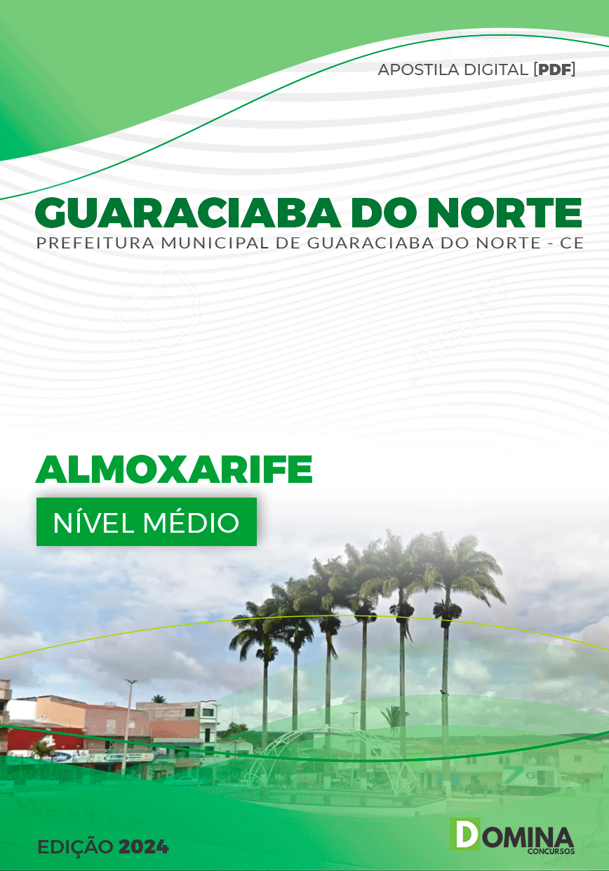 Apostila Almoxarife Guaraciaba do Norte CE 2024