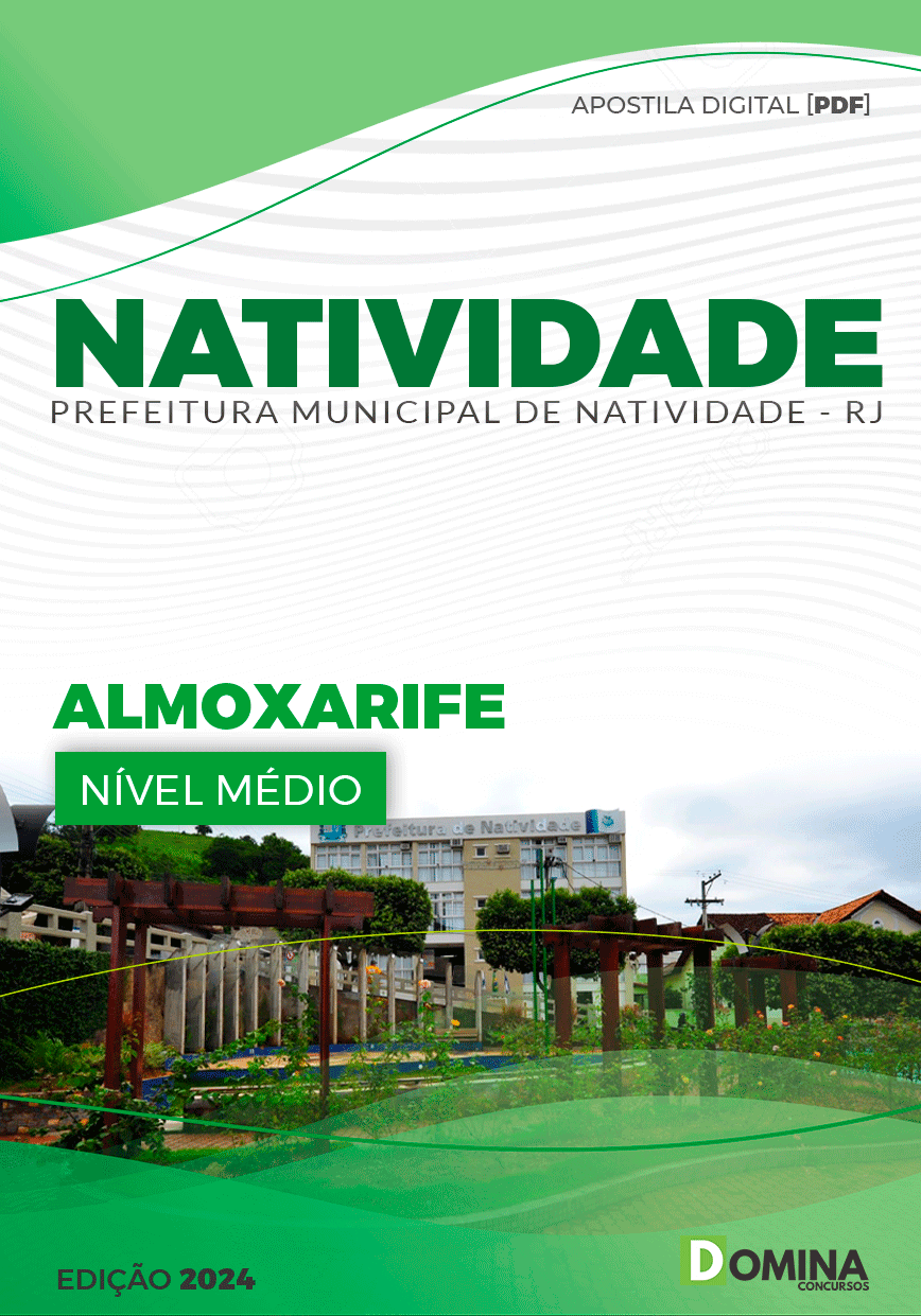 Apostila Natividade RJ 2024 Almoxarife