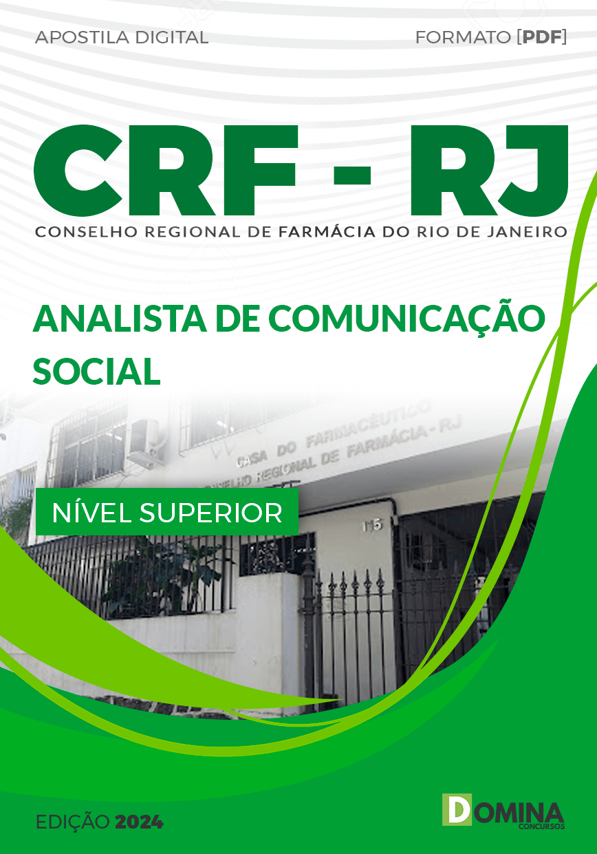 Apostila Analista de Comunicação Social CRF RJ 2024