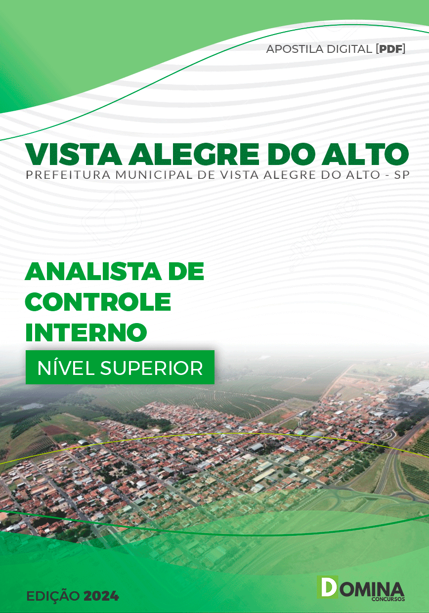 Apostila Analista de Controle Interno Vista Alegre do Alto SP 2024