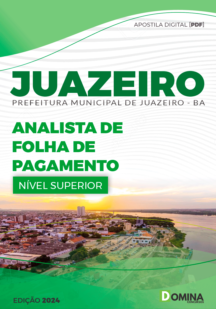 Apostila Juazeiro BA 2024 Analista De Folha De Pagamento