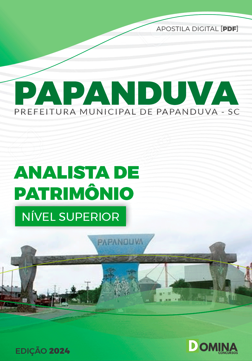 Apostila Papanduva SC 2024 Analista De Patrimônio Informação