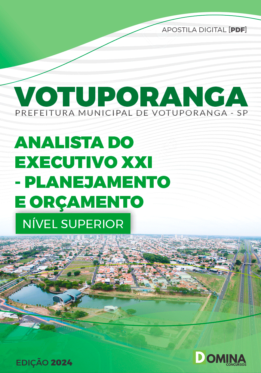 Apostila Analista de Planejamento Votuporanga SP 2024