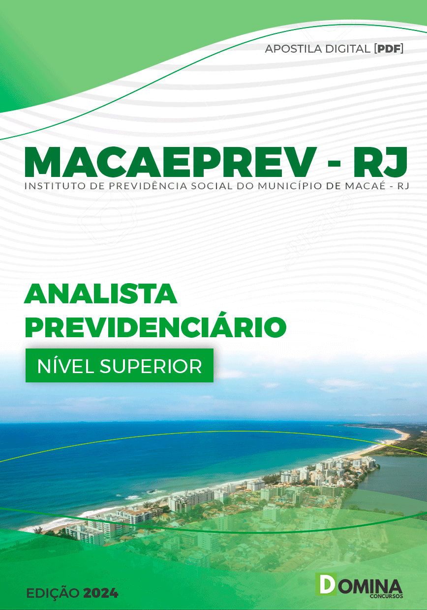 Apostila Analista Previdenciário MacaePREV RJ 2024