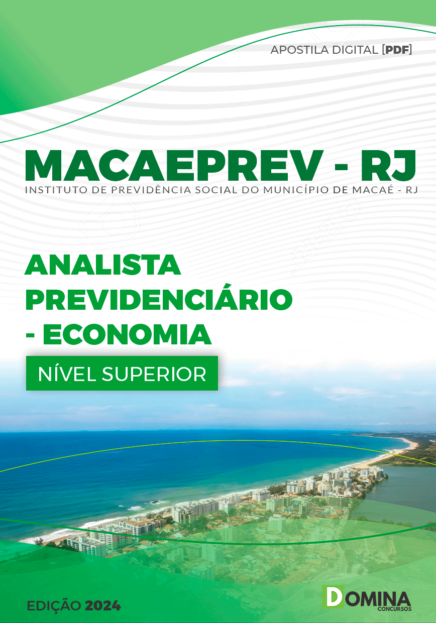 Apostila Economia MacaePREV RJ 2024