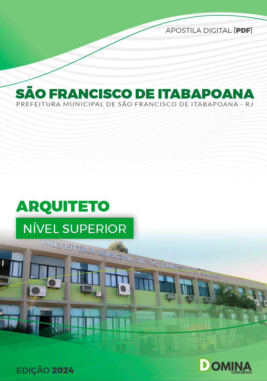 Apostila Arquiteto São Francisco Itabapoana RJ 2024