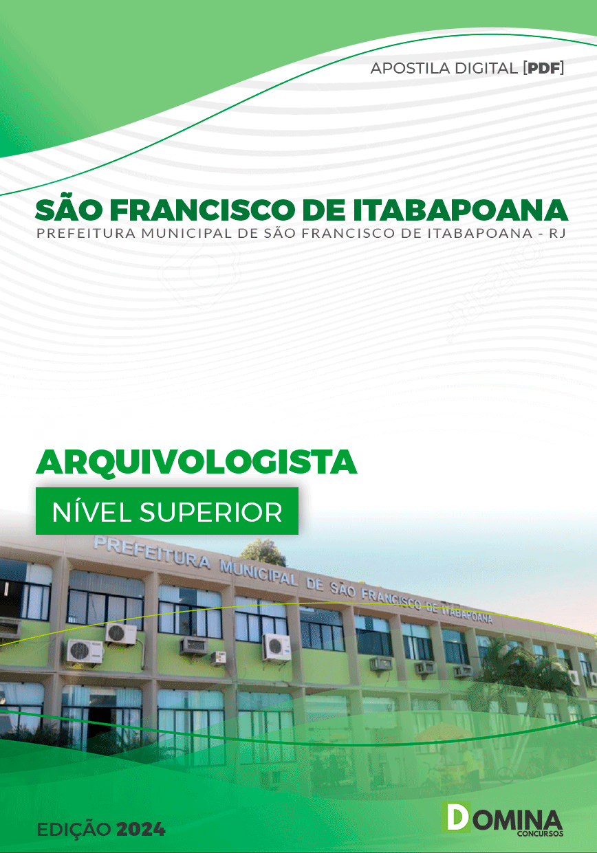 Apostila Arquivologia São Francisco Itabapoana RJ 2024