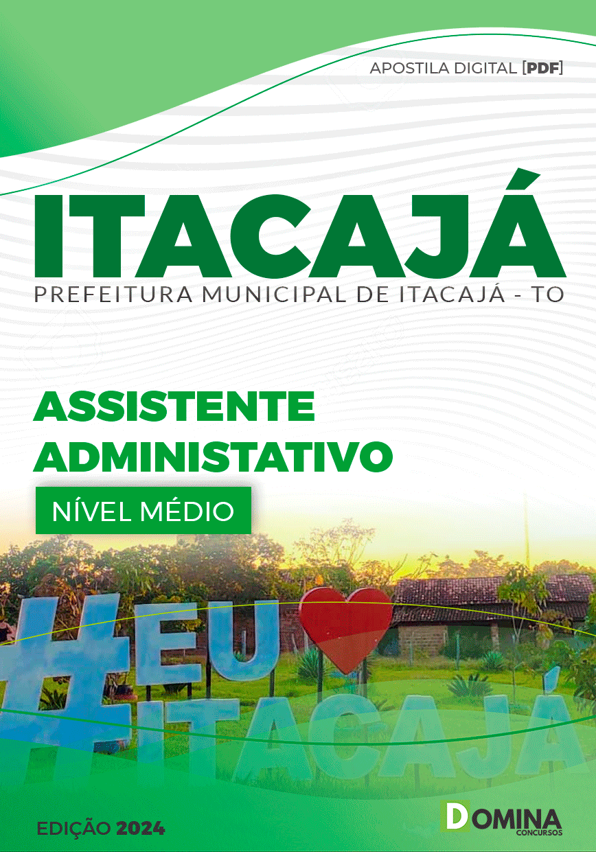 Apostila Assistente Administrativo Itacajá TO 2024