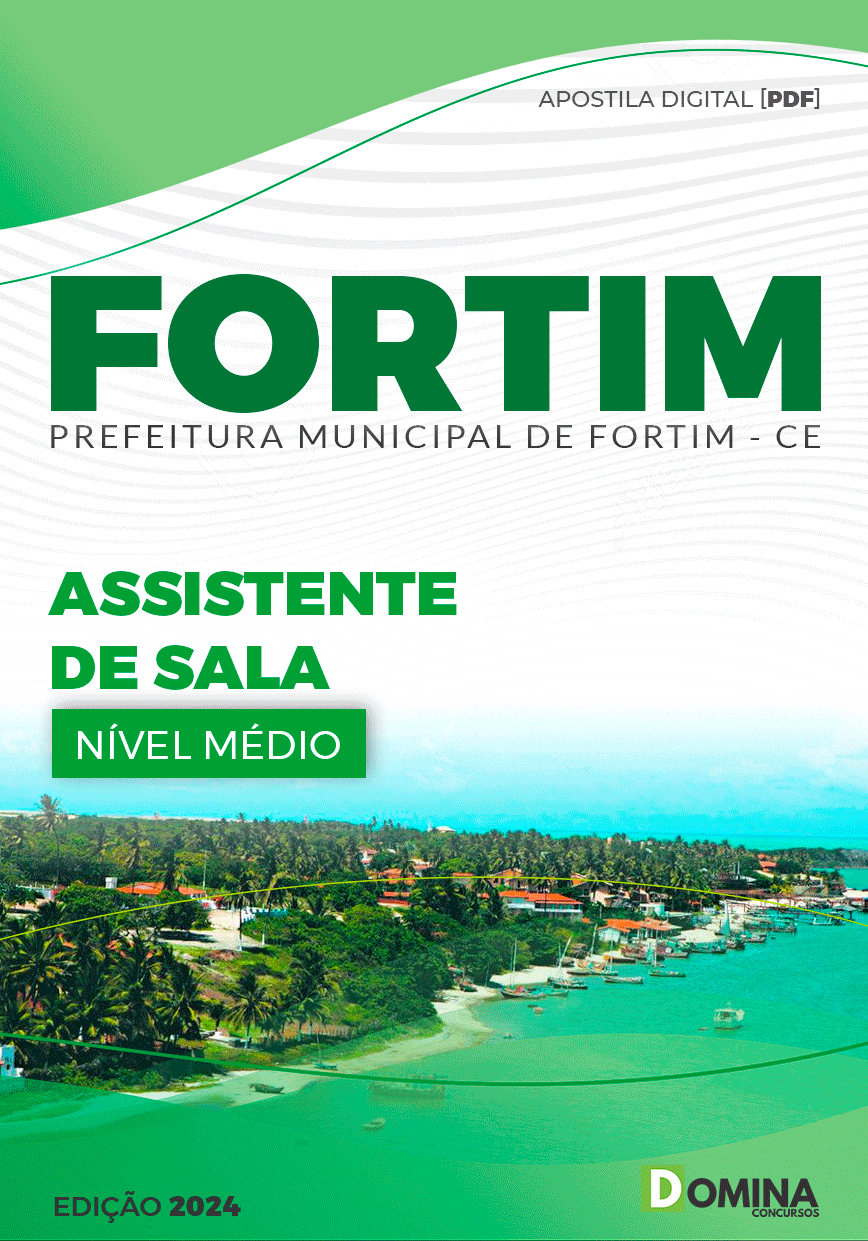 Apostila Assistente de Sala Fortim CE 2024