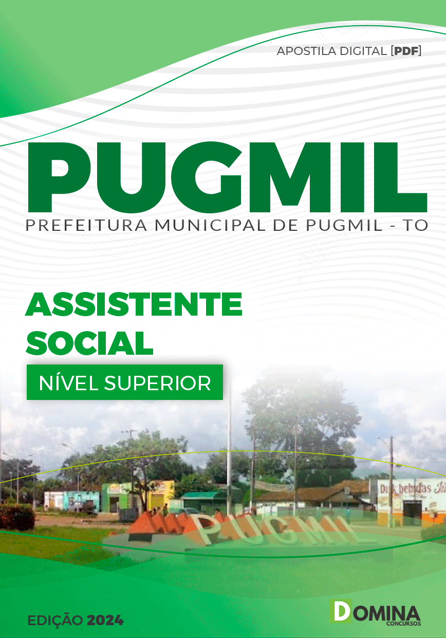 Apostila Pugmil TO 2024 Assistente Social