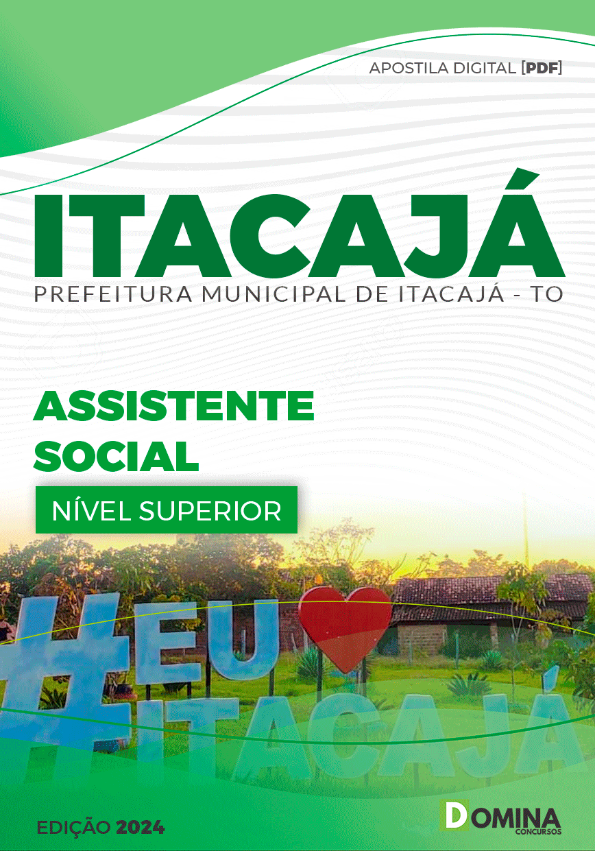 Apostila Assistente Social Itacajá TO 2024