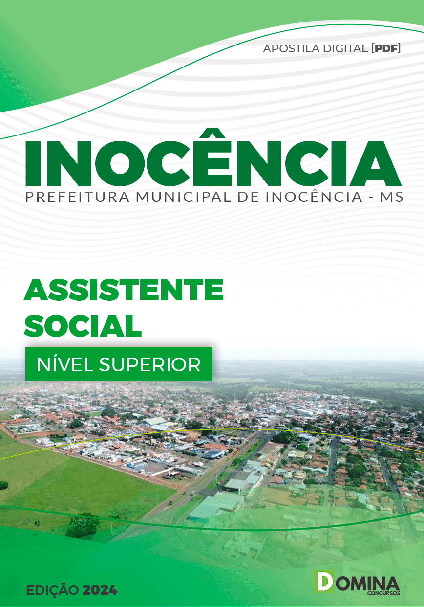 Apostila Inocência MS 2024 Assistente Social