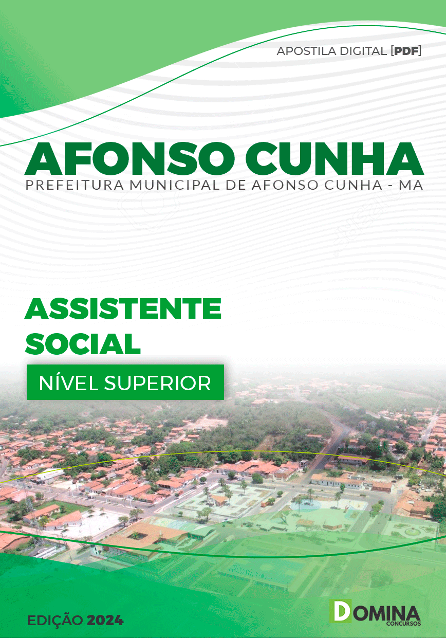 Apostila Afonso Cunha MA 2024 Assistente Social