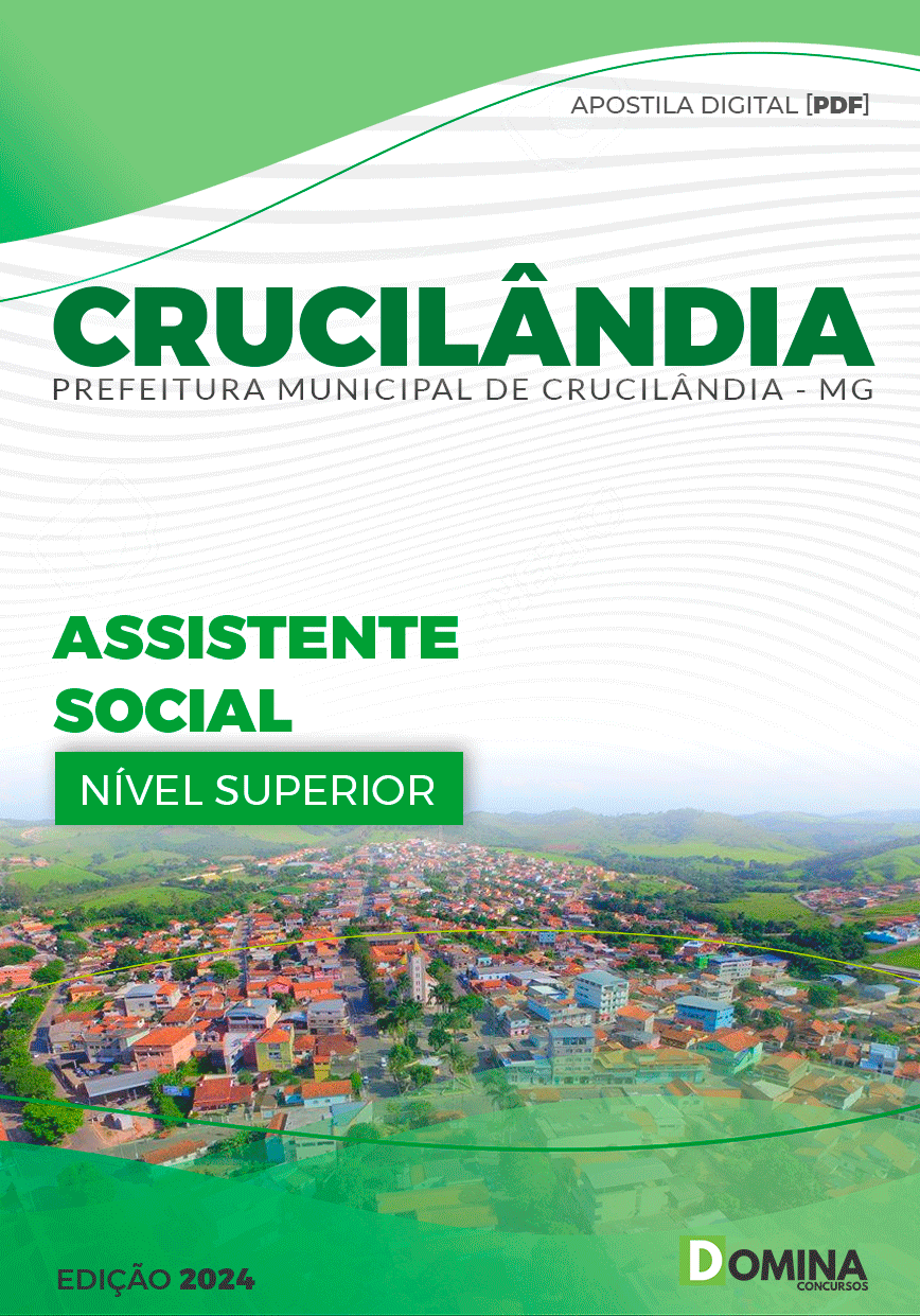 Apostila Assistente Social Crucilândia MG 2024