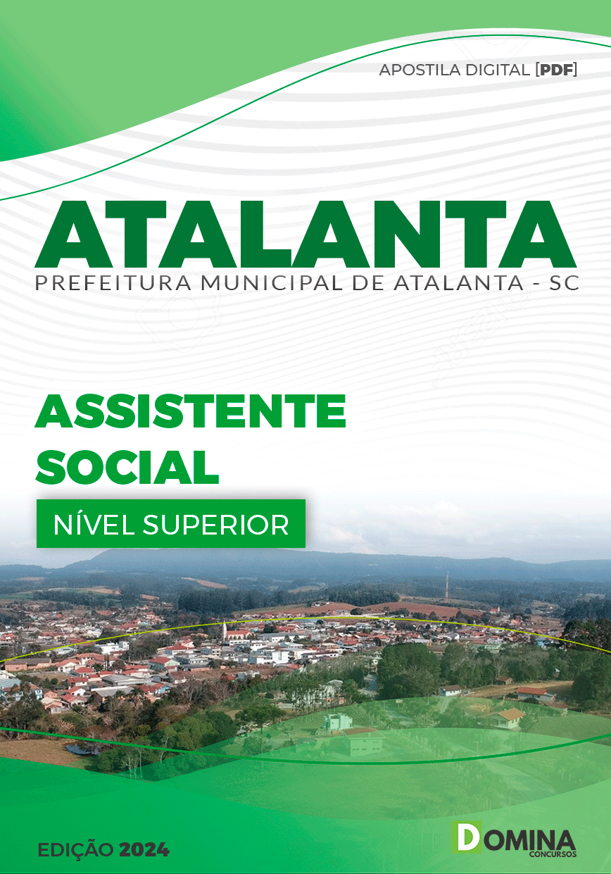 Apostila Atalanta SC 2024 Assistente Social