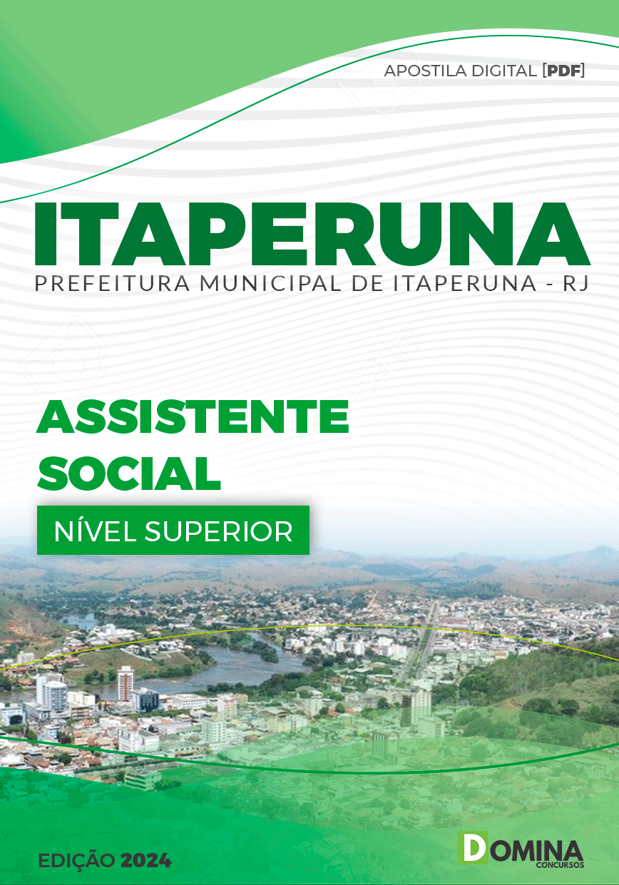 Apostila Assistente Social Itaperuna RJ 2024