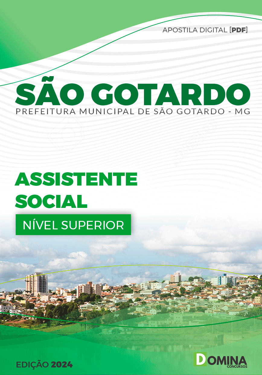 Apostila Assistente Social São Gotardo MG 2024