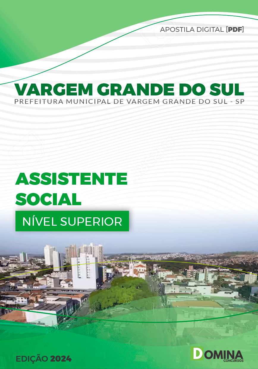 Apostila Vargem Grande do Sul SP 2024 Assistente Social