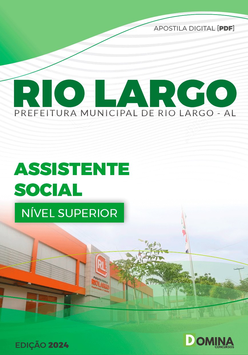 Apostila Assistente Social Rio Largo AL 2024