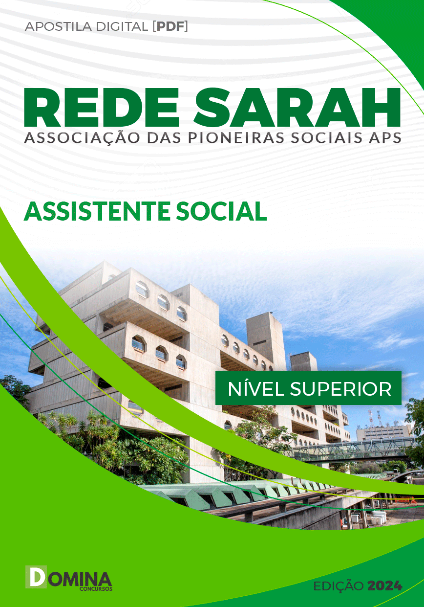 Apostila Assistente Social Rede SARAH 2024