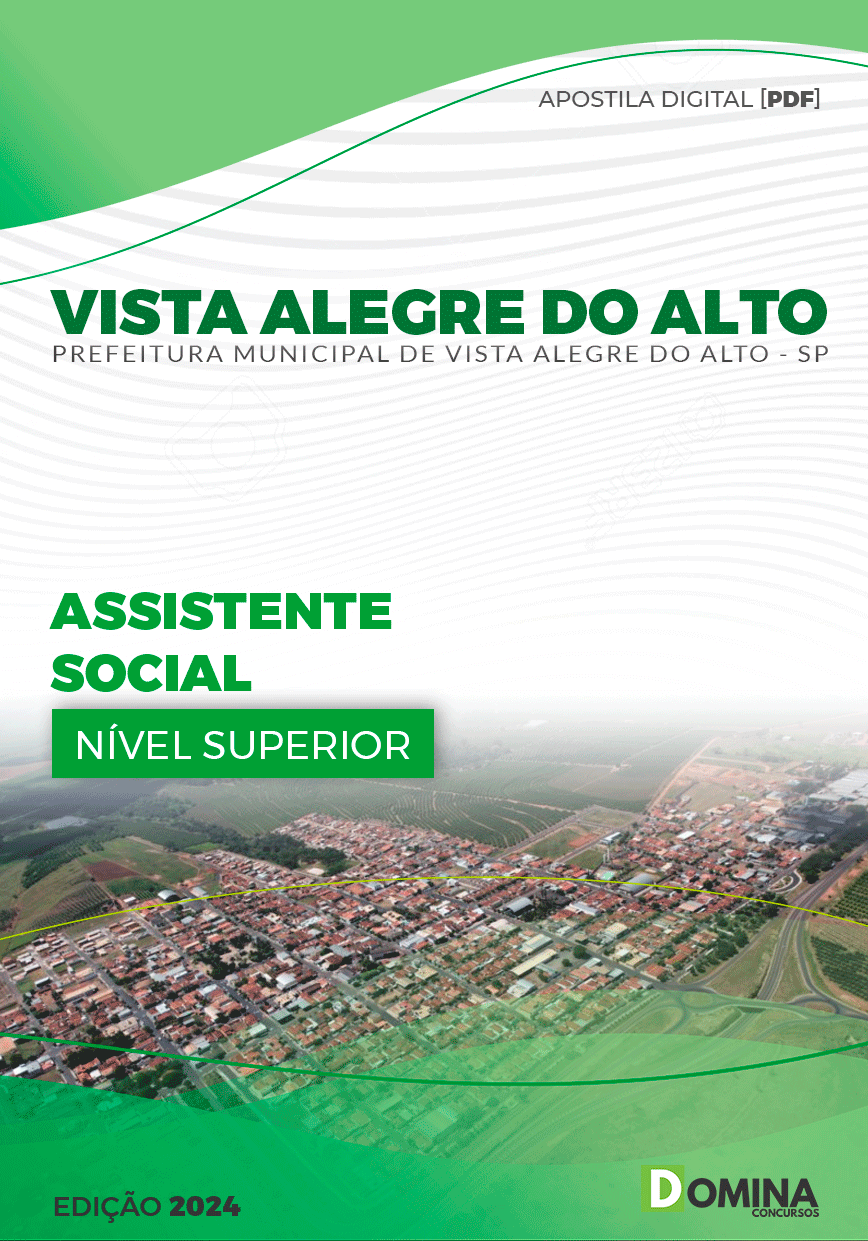 Apostila Assistente Social Vista Alegre do Alto SP 2024