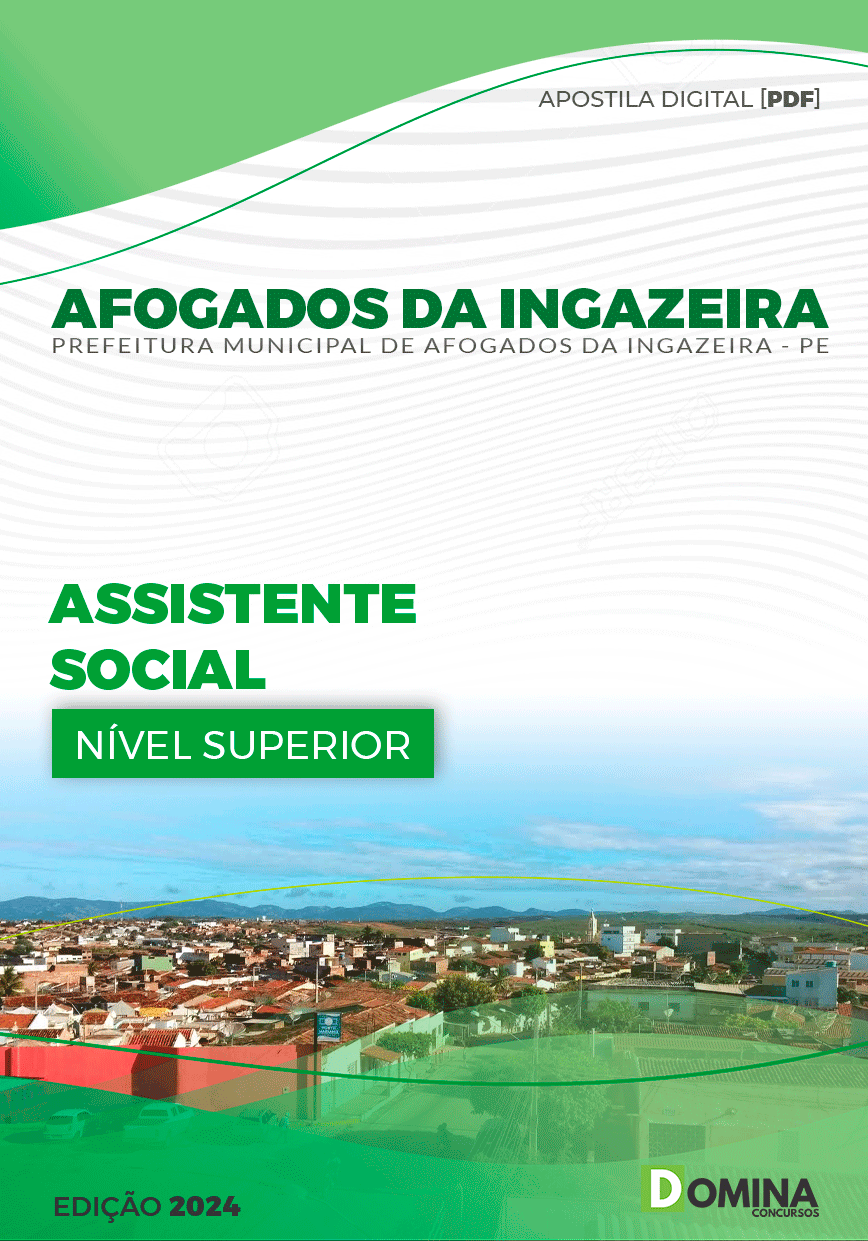 Apostila Afogados Da Ingazeira PE 2024 Assistente Social