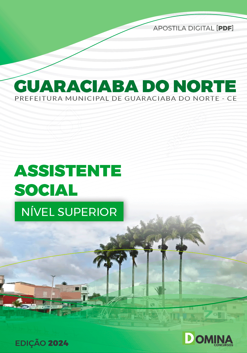 Apostila Assistente Social Guaraciaba do Norte CE 2024