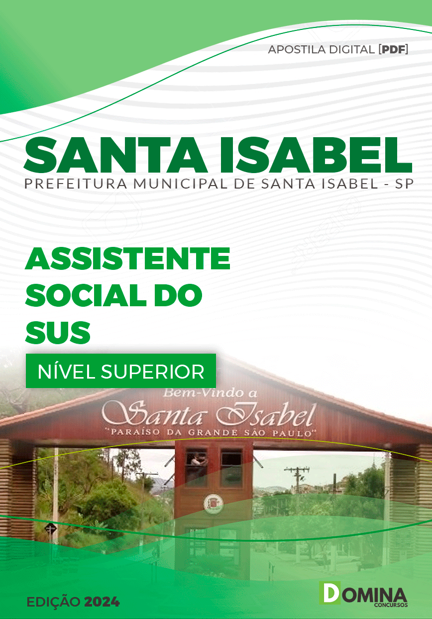 Apostila Assistente Social SUS Santa Isabel SP 2024