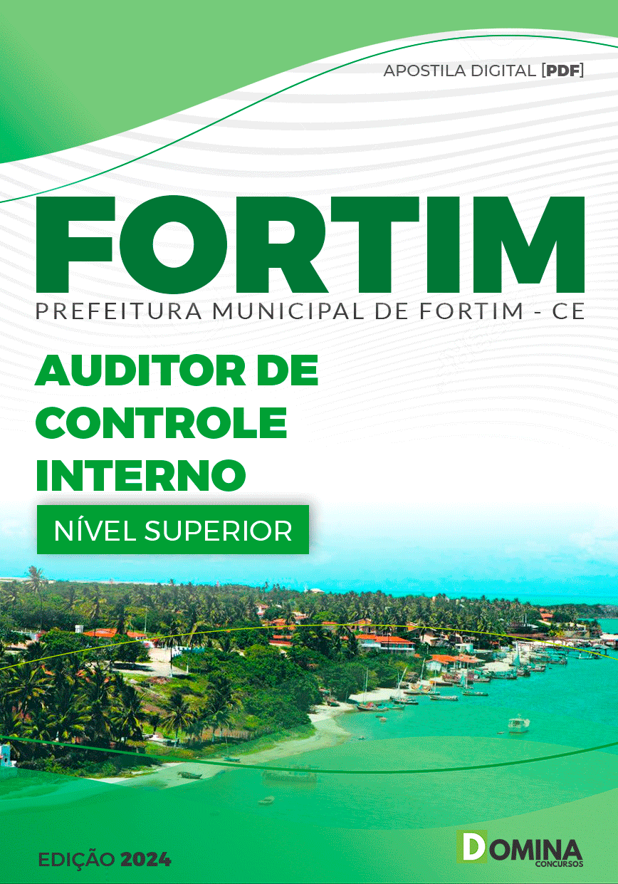 Apostila Auditor de Controle Interno Fortim CE 2024