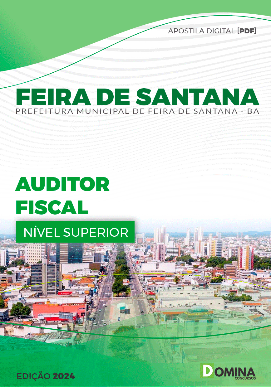 Apostila Auditor Fiscal Feira de Santana BA 2024