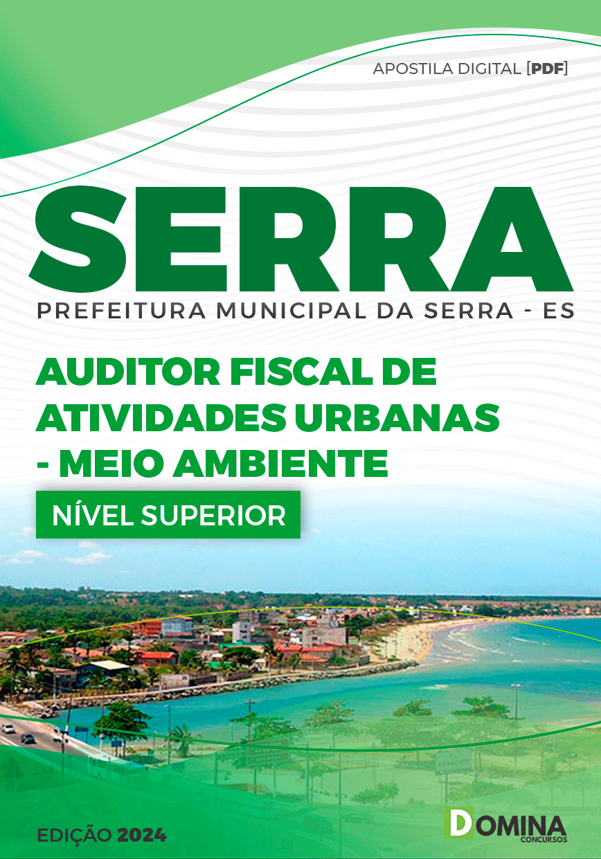 Apostila Auditor Fiscal Meio Ambiente Serra ES 2024