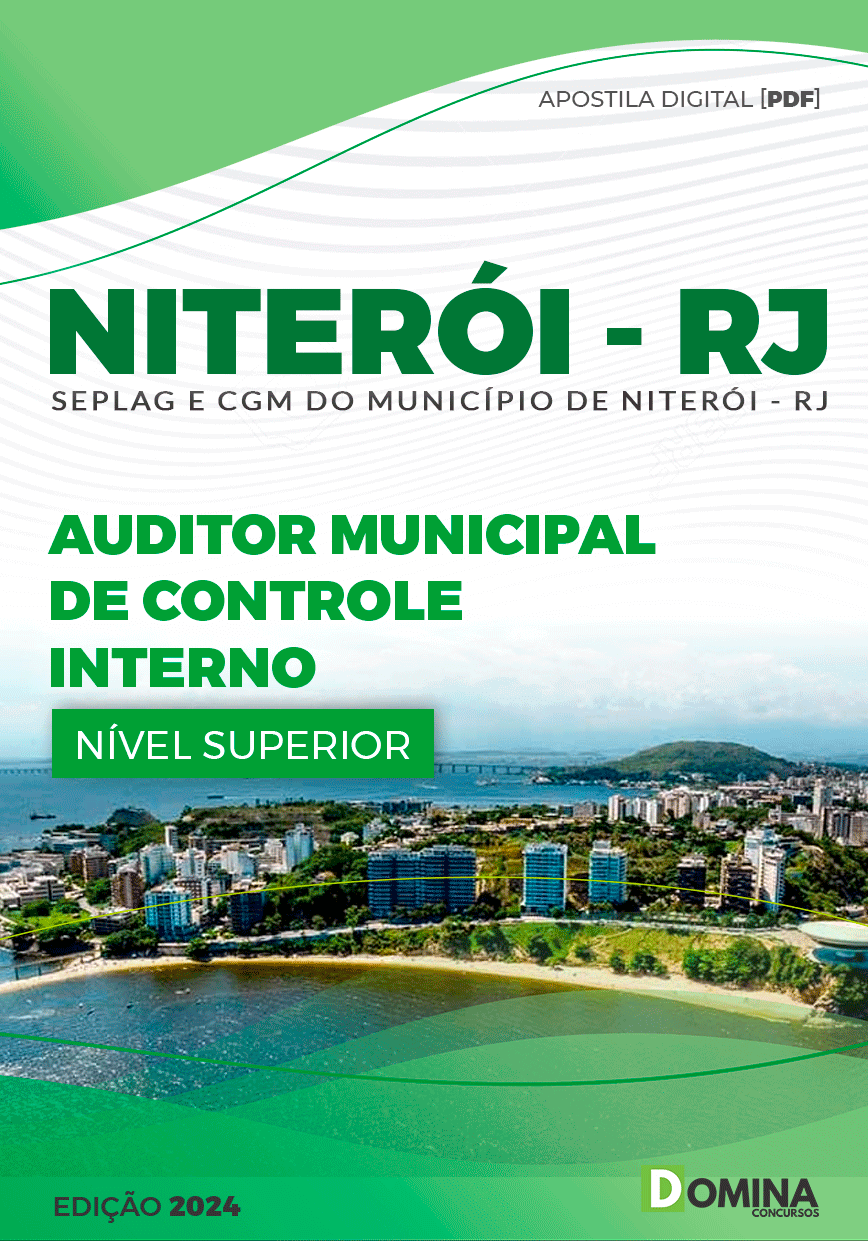 Apostila Auditor de Controle Interno Niterói RJ 2024